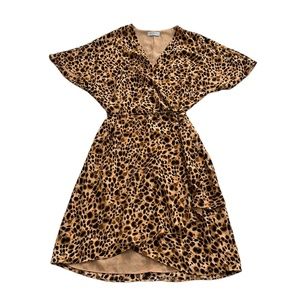 Aritiza Babaton Wallace Animal Print Dress - Size Large